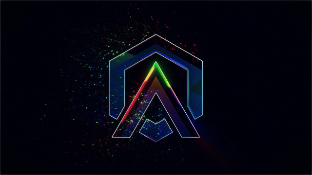 彩色光线粒子特效logo开场ae片头模板-AE模板网