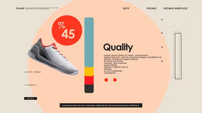 AE模板|时尚品牌男鞋女鞋鞋类产品促销视频模板